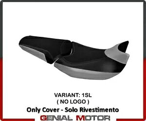 V[g Th Jo[ Xgt Vo[ (SL)T.I.z_ NC 750 X 2014 - 2020 Seat saddle cover Rostov Silver (SL)T.I. for HONDA NC 750 X 2014 - 2020