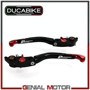 2 u[L o[ Nb` ECO GP 2 ubNbh Ducabike Ducati Panigale 959 2016 - 2019 2 Brake Lever Clutch ECO GP 2 Black-Red Ducabike Ducati Panigale 959 2016 - 2019