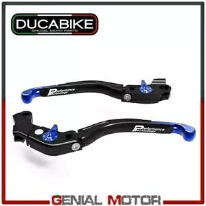 Leve �u���[�L �N���b�` Adj Gp2 �u���b�N �u���[ Ducabike Ducati Hyperstrada 821 2013 - 2018 Leve Brake Clutch Adj Gp2 Black-Blue Ducabike Ducati Hyperstrada 821 2013 - 2018