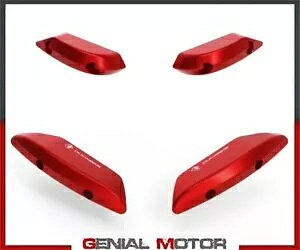 ECO Jo[ Lbv DUCABIKE TCA01A bh hDJeB Xg[gt@C^[ V4 / S 2020 - 2022p Wing Cover Caps DUCABIKE TCA01A RED for Ducati STREETFIGHTER V4 / S 2020 - 2022