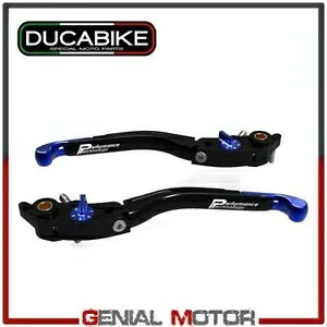 u[Lo[ yA Nb` Adj ECO GP2 ubNu[ Ducabike Ducati DIAVEL 1260 2019 Brake Lever Pair Clutch Adj ECO GP2 Black-Blue Ducabike Ducati DIAVEL 1260 2019