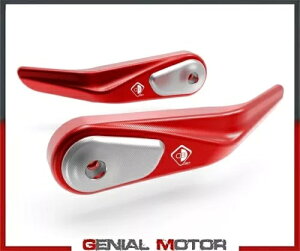 nhK[hی DUCABIKE bhVo[ Ducati HYPERMOTARD 950/SP 2019 2022 Handguards Protections DUCABIKE RED-SILVER Ducati HYPERMOTARD 950/SP 2019 2022