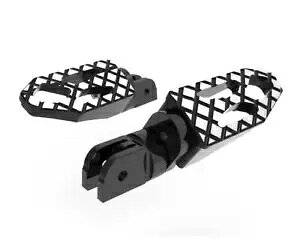 調節可能なパイロット フットペグ キット ブラック Dbk ドゥカティ スーパースポーツ 950 2021 - 2024用 Adjustable Pilot Footpegs Kit Black Dbk For Ducati Supersport 950 2021 - 2024