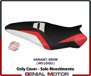 V[gThJo[ Toledo Special Red-White(RDW)T.I.DUCATI MONSTER 1200 R 2016-19 Seat saddle cover Toledo Special Red-White(RDW)T.I.DUCATI MONSTER 1200 R 2016-19