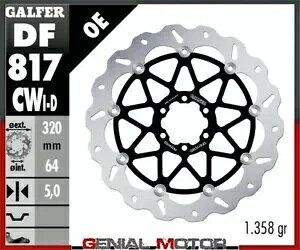 Galfer �t�����g�E�u���[�L�f�B�X�N �E�F�[�u �t���[�g �t�� 320x5m MOTO GUZZI AUDACE 2015-2019 Galfer Front Right Brake Disc WAVE FLOAT Full 320x5m MOTO GUZZI AUDACE 2015-2019 �y���s�A���i�z