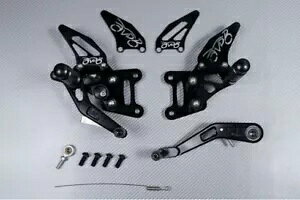 ubN ߉\ȃAZbg tbgXg SUZUKI GSX-R 1000 GSXR / 1000R WDMO 2017-2018 Black Adjustable Rearsets Footrest SUZUKI GSX-R 1000 GSXR / 1000R WDMO 2017-2018