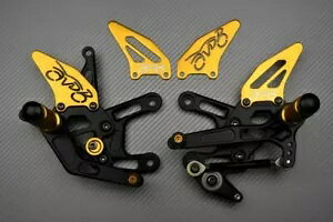 �S�[���h���[�V���O AVDB ���A�Z�b�g �t�b�g���X�g �X�Y�L GSR 750 GSR750 GSR-750 WVC5 2011-2016 Gold Racing AVDB Rearsets Footrest SUZUKI GSR 750 GSR750 GSR-750 WVC5 2011-2016 �y���s�A���i�z