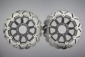 u[L fBXN tg EF[u t[g 320 mm ̃yA Ducati 999 R 999 & Xerox 2002-2007- Pair of brake discs front wave fleet 320 mm Ducati 999 R 999 & Xerox 2002-2007-