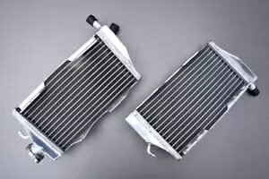 �E + ���������[�V���O�E�H�[�^�[���W�G�[�^�[��p�z���_ CR 250 R 2002-2004 Right + Left Reinforced Racing Water Radiators Cooling HONDA CR 250 R 2002-2004 �y���s�A���i�z