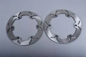 u[L fBXN tg EF[u t[g 296 mm z_ GL 1500 S[hEBO SE 1988-89 ̃yA Pair of brake discs front wave fleet 296 mm Honda GL 1500 Goldwing SE 1988-89-