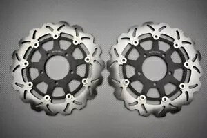 EF[u t[eBO tg u[L fBXN 300mm ̃yA KAWASAKI Ninja 1000 Sx 2020 Pair of Wave Floating Front Brake Discs 300mm KAWASAKI Ninja 1000 Sx 2020