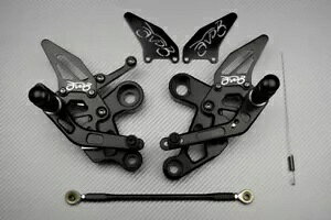 ubN \ AVDB AZbg tbgXg }n MT09 / FJ09 g[T[ 900 2017-2021 Black Adjustable AVDB Rearsets Footrest YAMAHA MT09 / FJ09 Tracer 900 2017-2021