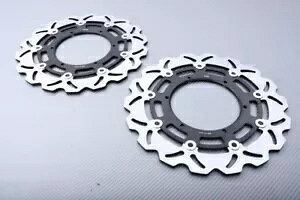 u[L fBXN tg EF[u t[g 320 mm KTM Duke 690 / 690R 2015-2019 ̃yA Pair of brake discs front wave fleet 320 mm KTM Duke 690 / 690R 2015-2019-
