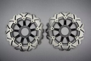 EF[u t[eBO tg u[L fBXN 296mm z_ CBR 600 F / F4 1999-2000 ̃yA Pair of Wave Floating Front Brake Discs 296mm HONDA CBR 600 F / F4 1999-2000