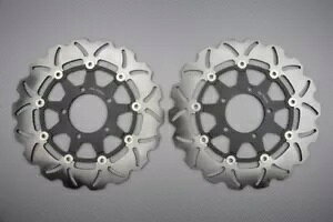 u[L fBXN tg EF[u t[g 310 mm ̃yA KAWASAKI ZX6R ZX-6R 2019-2022- Pair of brake discs front wave fleet 310 mm KAWASAKI ZX6R ZX-6R 2019-2022-