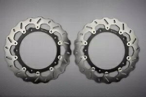 EF[u t[eBO tg u[L fBXN 320mm BMW S1000RR 2009-2014 ̃yA Pair of Wave Floating Front Brake Discs 320mm BMW S1000RR 2009-2014