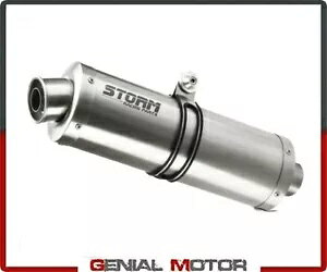 rCXg[ by Mivv }t[ I[oX`[ z_ XL 125 of 2011 11p Exhaust Storm by Mivv Muffler Oval Steel for Honda Xl 125 Varadero 2011 11