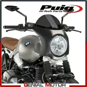 PUIG tgKX _[NX[N 9253F BMW R NINE T 1200 XNu[ 2016 / 2019 PUIG WINDSHIELD DARK SMOKED 9253F BMW R NINE T 1200 SCRAMBLER 2016 / 2019
