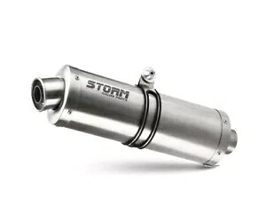 �r�C�X�g�[�� by Mivv �}�t���[ �I�[�o���X�`�[�� �X�Y�L GSX-R 600 2001 - 2003�p Exhaust Storm by Mivv Muffler Oval Steel for Suzuki Gsx-r 600 2001 - 2003 �y���s�A���i�z