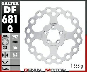 Galfer �u���[�L�f�B�X�N ���A CUBIQ FIXED 292x6.4 mm HARLEYD FLS SOFTAIL SLIM 2015- Galfer brake discs rear CUBIQ FIXED 292x6.4 mm HARLEYD FLS SOFTAIL SLIM 2015- �y���s�A���i�z