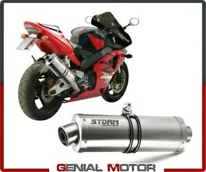 rCXg[ by Mivv }t[ I[oX`[ z_ CBR 900 Rr 2002 - 2004p Exhaust Storm by Mivv Muffler Oval Steel for Honda Cbr 900 Rr 2002 - 2004