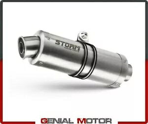 排気ストーム by Mivv マフラー オーバルスチール カワサキ Zx-6 Rr 2003 - 2004用 Exhaust Storm by Mivv Muffler Oval Steel for Kawasaki Zx-6 Rr 2003 - 2004