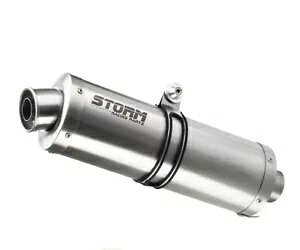 Mivv }t[ I[o X`[ GL][Xg Xg[ z_ Xl 125 of 2007 - 2011p Exhaust Storm by Mivv Muffler Oval Steel for Honda Xl 125 Varadero 2007 - 2011