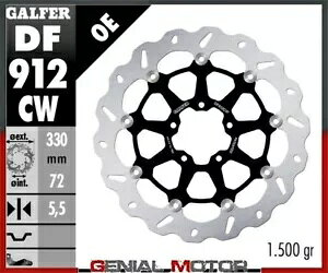 Galfer �t�����g �u���[�L�f�B�X�N �E�F�[�u �t���[�g �t�� 330x5DUCATI SCRAMBLER800 �X���b�g�� 2015 Galfer Front BrakeDisc WAVE FLOAT FULL 330x5DUCATI SCRAMBLER800 THROTTLE 2015 �y���s�A���i�z