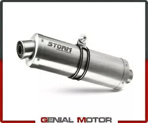 rCXg[ by Mivv }t[ I[oX`[ JTL FVX 650 2006 - 2014 Exhaust Storm by Mivv Muffler Oval Steel for Kawasaki Versys 650 2006 - 2014