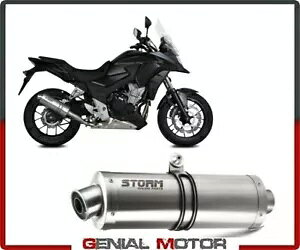 rCXg[ by Mivv }t[ I[oX`[ z_ Cb 500 X 2016p Exhaust Storm by Mivv Muffler Oval Steel for Honda Cb 500 X 2016
