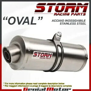 rCXg[ by Mivv }t[ I[oX`[ JTL FVX 650 2012 12p Exhaust Storm by Mivv Muffler Oval Steel for Kawasaki Versys 650 2012 12