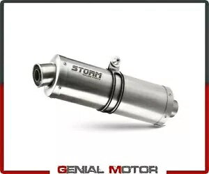 rCXg[ by Mivv }t[ I[oX`[ XYL GSX-R 750 1996 - 2000p Exhaust Storm by Mivv Muffler Oval Steel for Suzuki Gsx-r 750 1996 - 2000