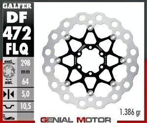 Galfer �t�����g �u���[�L �f�B�X�N CUBIQ FLOATING(C.STEEL)300x5mm CAGIVA V-RAPTOR 650 2001 Galfer Front Brake Disc CUBIQ FLOATING(C.STEEL)300x5mm CAGIVA V-RAPTOR 650 2001 �y���s�A���i�z