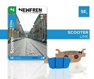 Newfren SE1 tgČu[LpbhAGilera Runner 125 1997-1999 ɓK Newfren SE1 Front Sintered Brake Pads to fit Gilera Runner 125 1997-1999
