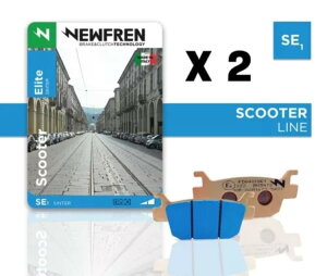 Newfren SE1 ttgČu[LpbhZbg BMW C 650 X|[c 2016-2020 ɓK Newfren SE1 Full Front Sintered Brake Pad Set to fit BMW C 650 Sport 2016-2020