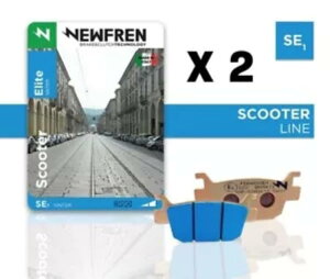 Newfren SE1 ttgČu[LpbhZbg BMW C 600 X|[c 2012-2015 ɓK Newfren SE1 Full Front Sintered Brake Pad Set to fit BMW C 600 Sport 2012-2015