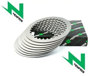Newfren �A�b�v�O���[�h�X�`�[���N���b�`�v���[�g�L�b�g KTM 525 MXC 4T 04-05 �ɓK�� Newfren Upgrade Steel Clutch Plate Kit to fit KTM 525 MXC 4T 04-05 �y���s�A���i�z