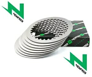 Newfren �A�b�v�O���[�h�X�`�[���N���b�`�v���[�g�L�b�g KTM 450 EXC Racing 4T 04-05 �ɓK�� Newfren Upgrade Steel Clutch Plate Kit to fit KTM 450 EXC Racing 4T 04-05 �y���s�A���i�z