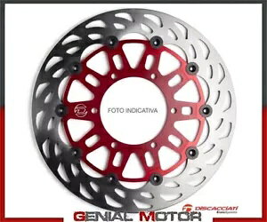 tg t[eBO fBXN DISCACCIATI XYL RM 250 X[p[^[h FDR517 1995 2012 bh Front Floating Disc DISCACCIATI Suzuki RM 250 SUPERMOTARD FDR517 1995 2012 Red