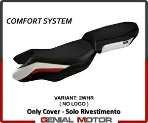 V[g Th Jo[ Blanco Comfort zCg bh (WHR)T.I.for BMW R 1250 RS 2020-2021 Seat saddle cover Blanco Comfort White-Red(WHR)T.I.for BMW R 1250 RS 2020-2021