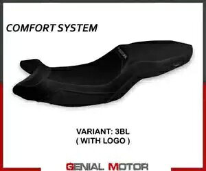 V[g Th Jo[ Tartu RtH[g VXe ubN BL+S T.I. BMW F 900 XR 2019-2023 Seat saddle cover Tartu comfort system Black BL+logo T.I. BMW F 900 XR 2019-2023