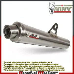 Mivv rC}t[ X-R[ XeX| XYL GSX-R 1000 2003 - 2004p Mivv Exhaust Muffler X-cone Stainless Steel for Suzuki Gsx-R 1000 2003 - 2004