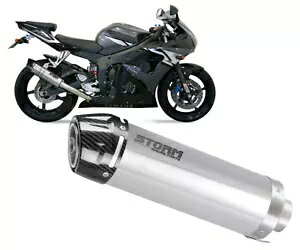 rC}t[ Xg[ GP ST.STEEL J[{Lbv }n YZF 600 R6 2003 - 2005 Exhaust Muffler Storm GP ST.STEEL carbon cap for YAMAHA YZF 600 R6 2003 - 2005