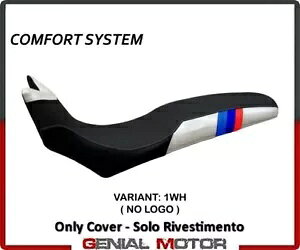 V[gThJo[ Barone Anniversary Com zCg(WH)T.I. BMW F 700 GS 2008-2018 Seat saddle cover Barone Anniversary Com White(WH)T.I. BMW F 700 GS 2008-2018