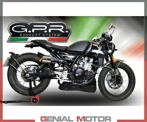 �G�L�]�[�X�g�}�t���[ GPR F205 ���F�ς� F.B.�����f�B�A�� HPS 300 2018 - 2021 Exhaust Muffler GPR F205 Approved F.B. MONDIAL HPS 300 2018 - 2021 �y���s�A���i�z