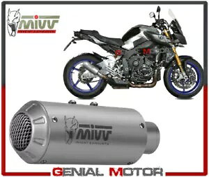 Mivv FGL][Xg}t[ M3 X`[ }n MT-10 2016 16p Mivv Approved Exhaust Muffler M3 Steel for YAMAHA MT-10 2016 16