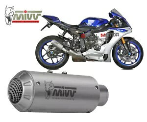 Mivv FGL][Xg}t[ MK3 X`[ }n YZF 1000 R1 2015 - 2023p Mivv Approved Exhaust Muffler MK3 Steel for YAMAHA YZF 1000 R1 2015 - 2023