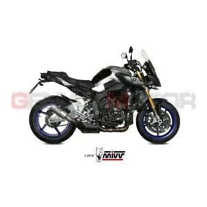 Mivv FGL][Xg}t[ MK3 X`[ }n MT-10 2016 - 2022 Mivv Approved Exhaust Muffler MK3 Steel for YAMAHA MT-10 2016 - 2022