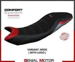 V[gThJo[ Derry comf sys bhO[+S T.I.gCAt ^CK[ 660 2021-2023 Seat saddle cover Derry comf sys Red-Gray+logo T.I.Triumph Tiger 660 2021-2023