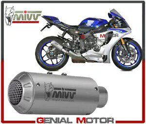 Mivv FGL][Xg}t[ M3 X`[ }n YZF 1000 R1 2017 17p Mivv Approved Exhaust Muffler M3 Steel for YAMAHA YZF 1000 R1 2017 17